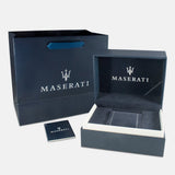 Maserati Epoca Chronograph Black Dial Silver Steel Strap Watch For Men - R8873618017 Authentic Buy Shop Now