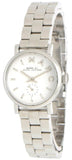 Marc Jacobs Baker White Dial Silver Steel Strap Watch for Women - MBM3246 Authentic Buy Shop Now