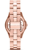 Marc Jacobs Henry Rose Gold Dial Rose Gold Steel Strap Watch for Women - MBM3293 Authentic Buy Shop Now