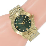 Marc Jacobs Amy Green Dial Gold Steel Strap Watch for Women - MBM8609 Authentic Buy Shop Now