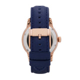 Fossil Grant Twist Multifunction Blue Dial Blue Leather Strap Watch for Men - ME1162 Authentic Buy Shop Now