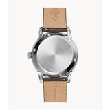 Fossil The Commuter Twist Black Dial Brown Leather Strap Watch for Men - ME1165 Authentic Buy Shop Now