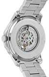 Fossil Grant Automatic Skeleton Black Dial Silver Steel Strap Watch for Men - ME3103 Authentic Buy Shop Now
