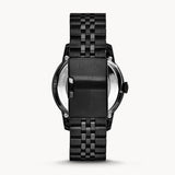 Fossil Townsman Multi Function Mechanical Black Dial Black Steel Strap Watch for Men - ME3062 Authentic Buy Shop Now