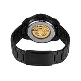 Fossil Bronson Automatic Skeleton Black Dial Black Steel Strap Watch for Men - ME3217 Authentic Buy Shop Now