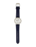 Michael Kors Parker White Dial Navy Blue Leather Strap Watch for Women - MK2293 Authentic Buy Shop Now