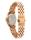 Michael Kors Lexington Quartz Blue Dial Rose Gold Steel Strap Watch For Women - MK3272 Authentic Buy Shop Now