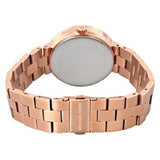 Michael Kors Garner Quartz Rose Gold Dial Rose Gold Steel Strap Watch For Women - MK6409 Authentic Buy Shop Now
