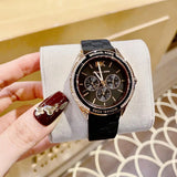 Michael Kors Jessa Quartz Black Dial Black Silicone Strap Watch For Women - MK7266 Authentic Buy Shop Now