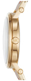 Michael Kors Norie Gold Dial Two Tone Steel Strap Watch for Women - MK3586 Authentic Buy Shop Now