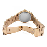 Michael Kors Slim Runway Rose Gold Dial Rose Gold Steel Strap Watch for Women - MK3549 Authentic Buy Shop Now