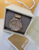 Michael Kors Portia Quartz Gold Dial Gold Steel Strap Watch For Women - MK3886 Authentic Buy Shop Now