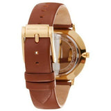 Michael Kors Pyper Quartz Silver Dial Brown Leather Watch For Women - MK2740 Authentic Buy Shop Now