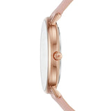 Michael Kors Pyper Quartz White Dial Pink Leather Strap Watch For Women - MK2741 Authentic Buy Shop Now