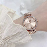 Michael Kors Darci Rose Gold Dial Rose Gold Stainless Steel Strap Watch for Women - MK3366 Authentic Buy Shop Now