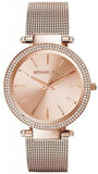 Michael Kors Darci Rose Gold Dial Rose Gold Mesh Bracelet Watch for Women - MK3369 Authentic Buy Shop Now