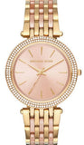 Michael Kors Darci Rose Gold Dial Rose Gold Steel Strap Watch for Women - MK3507 Authentic Buy Shop Now