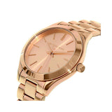 Michael Kors Norie Rose Gold Dial Rose Gold Steel Strap Watch for Women - MK3561 Authentic Buy Shop Now