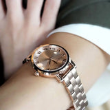 Michael Kors Norie Rose Gold Dial Rose Gold Steel Strap Watch for Women - MK3561 Authentic Buy Shop Now