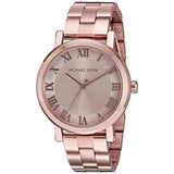 Michael Kors Norie Rose Gold Dial Rose Gold Steel Strap Watch for Women - MK3561 Authentic Buy Shop Now