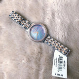 Michael Kors Cinthia Mother of Pearl Grey Dial Two Tone Steel Strap Watch for Women - MK3642 Authentic Buy Shop Now