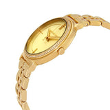 Michael Kors Cinthia Quartz Gold Dial Gold Steel Strap Watch For Women - MK3681 Authentic Buy Shop Now
