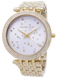 Michael Kors Darci White Dial Gold Steel Strap Watch for Women - MK3727 Authentic Buy Shop Now