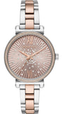 Michael Kors Sofie Quartz Rose Gold Dial Two Tone Steel Strap Watch For Women - MK3972 Authentic Buy Shop Now