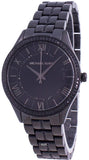 Michael Kors Lauryn Quartz Black Dial Black Steel Strap Watch For Women - MK4337 Authentic Buy Shop Now