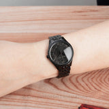 Michael Kors Lauryn Quartz Black Dial Black Steel Strap Watch For Women - MK4337 Authentic Buy Shop Now