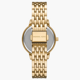 Michael Kors Melissa Quartz Gold Dial Gold Steel Strap Watch for Women - MK4368 Authentic Buy Shop Now