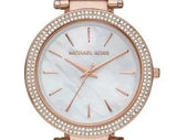 Michael Kors Darci Quartz Mother of Pearl White Dial Rose Gold Mesh Bracelet Watch For Women - MK4519 Authentic Buy Shop Now