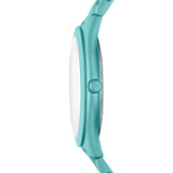 Michael Kors Slim Runway Blue Dial Blue Steel Strap Watch For Women - MK4525 Authentic Buy Shop Now
