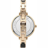 Michael Kors Jaryn Quartz Gold Dial Black Steel Strap Watch For Women - MK4544 Authentic Buy Shop Now