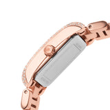 Michael Kors Emery Three-Hand Crystals Silver Dial Rose Gold Steel Strap Watch for Women - MK4641 Authentic Buy Shop Now