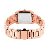 Michael Kors Emery Three-Hand Crystals Silver Dial Rose Gold Steel Strap Watch for Women - MK4641 Authentic Buy Shop Now