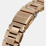 Michael Kors Emery Three-Hand Crystals Silver Dial Rose Gold Steel Strap Watch for Women - MK4641 Authentic Buy Shop Now