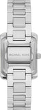 Michael Kors Emery Three-Hand Crystals White Dial Silver Steel Strap Watch for Women - MK4642 Authentic Buy Shop Now