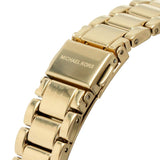 Michael Kors Pyper Three Hand White Dial Gold Steel Strap Watch For Women - MK4666 Authentic Buy Shop Now