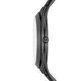 Michael Kors Slim Runway Analog Black Dial Black Steel Strap Watch For Women - MK4734 Authentic Buy Shop Now