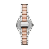 Michael Kors Lauryn Three-Hand Blue Dial Two Tone Steel Strap Watch for Women - MK4738 Authentic Buy Shop Now