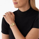 Michael Kors Lexington Analog Gold Dial Gold Steel Strap Watch for Women - MK4741 Authentic Buy Shop Now