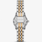 Michael Kors Lexington Three-Hand Silver Dial Two Tone Steel Strap Watch for Women - MK4815 Authentic Buy Shop Now