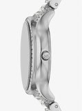 Michael Kors Sage Pavé Crystals Silver Dial Silver Steel Strap Watch for Women - MK4825LE Authentic Buy Shop Now