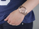 Michael Kors Runway Rose Gold Dial Rose Gold Steel Strap Watch for Women - MK5128 Authentic Buy Shop Now