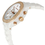 Michael Kors Ceramic White Dial White Steel Strap Watch for Women - MK5269 Authentic Buy Shop Now