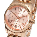 Michael Kors Lexington Rose Gold Dial Rose Gold Steel Strap Watch for Women - MK5569 Authentic Buy Shop Now