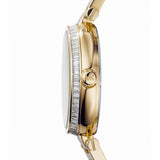 Michael Kors Skylar Green Dial Gold Steel Strap Watch for Women - MK6065 Authentic Buy Shop Now