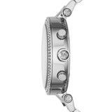 Michael Kors Parker Chronograph Blue Dial Silver Steel Strap Watch for Women - MK6117 Authentic Buy Shop Now
