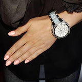 Michael Kors Blair Silver Dial Two Tone Steel Strap Watch for Women - MK6137 Authentic Buy Shop Now